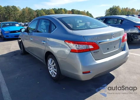 2014 Nissan Sentra S z USA, uszkodzony, nr VIN 3N1AB7APXEY259730